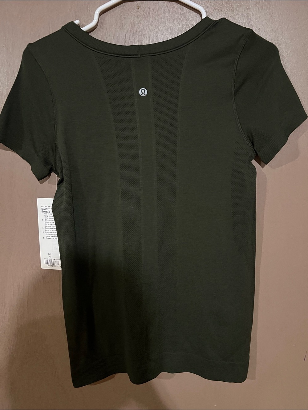 lululemon athletica swiftly tech Olive nwt